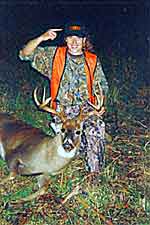 Trisha from TomPak with her Missouri Buck